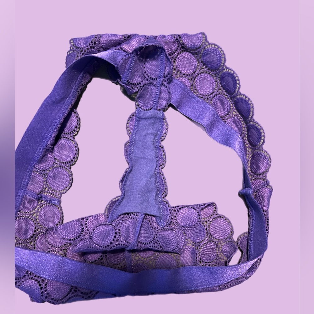 Savage X Fenty Purple Lace Panties π - Picture 3 of 6